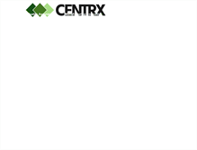 Tablet Screenshot of centrxinc.com